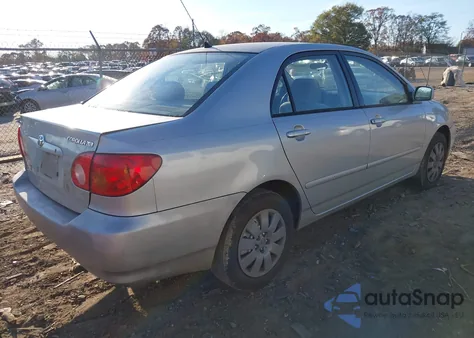 2004 Toyota Corolla Le z USA, uszkodzony, nr VIN 1NXBR32E04Z254066
